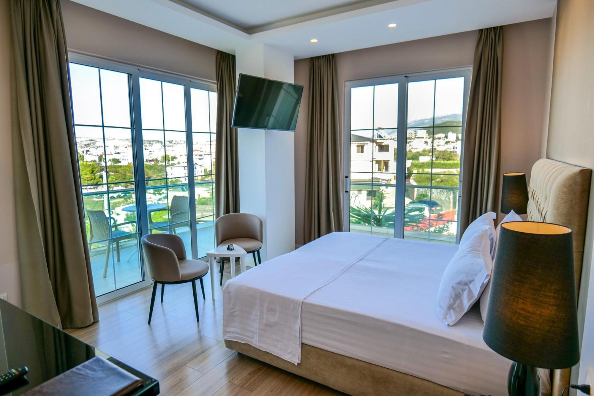 Hotel Luxury Ksamil Pokoj fotografie