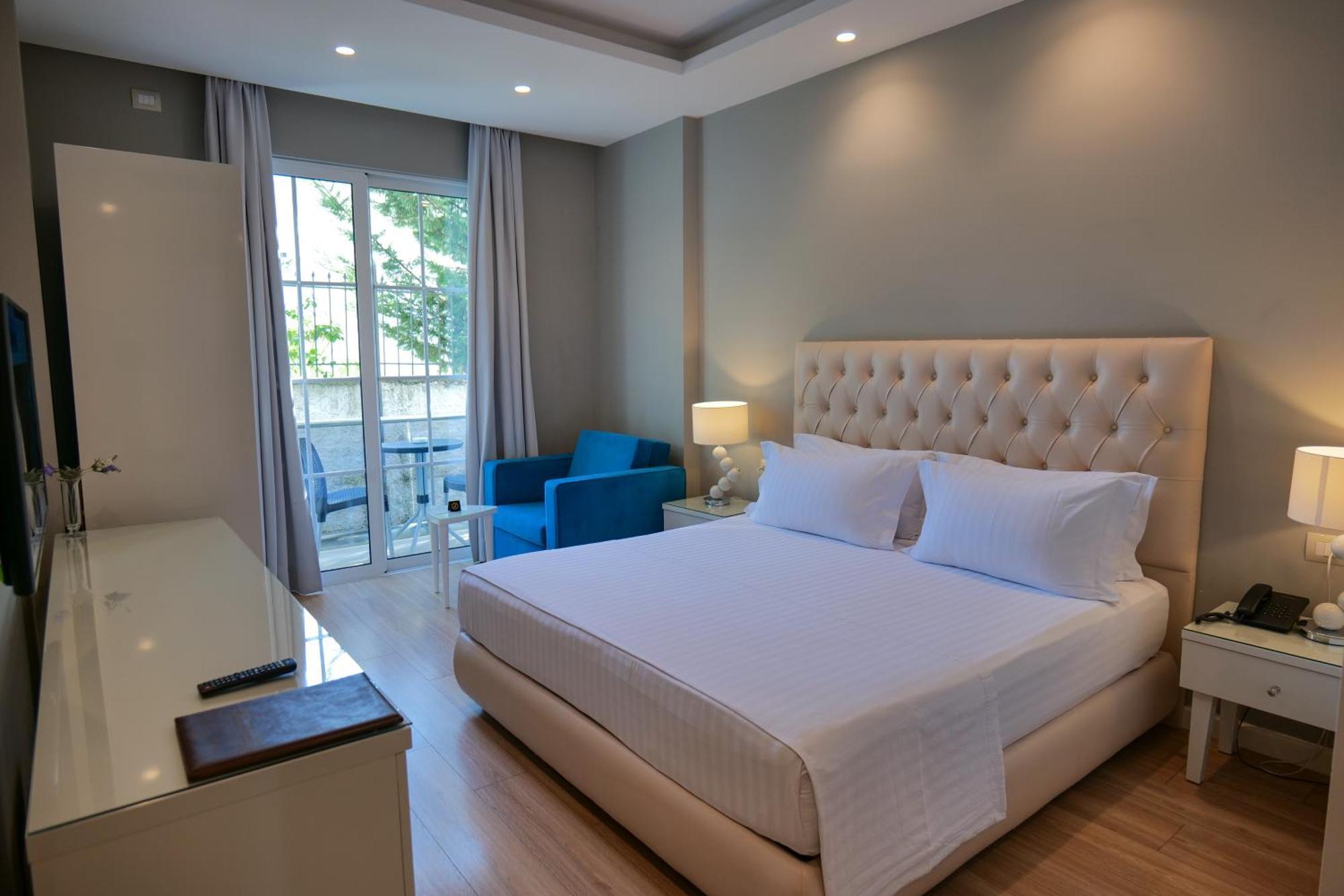 Hotel Luxury Ksamil Pokoj fotografie